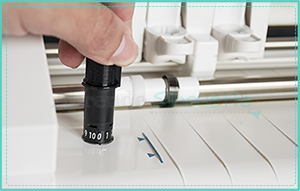 ajustes de cuchilla en silhouette cameo