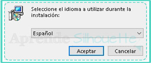 Seleccionar idioma en el que se instalara la Impresora PDF