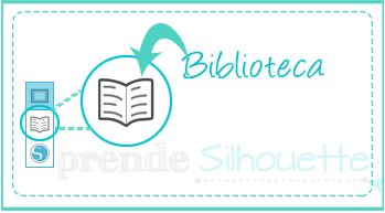 Biblioteca Silhouette studio