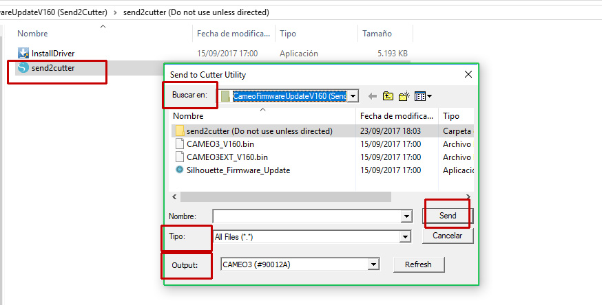 problemas con instalación del firmware