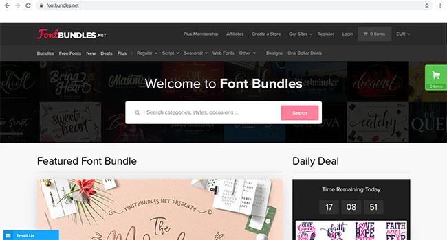 Font Bundles