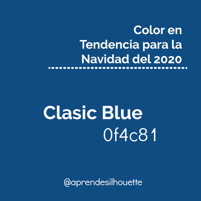 Tendencia color navidad 2020