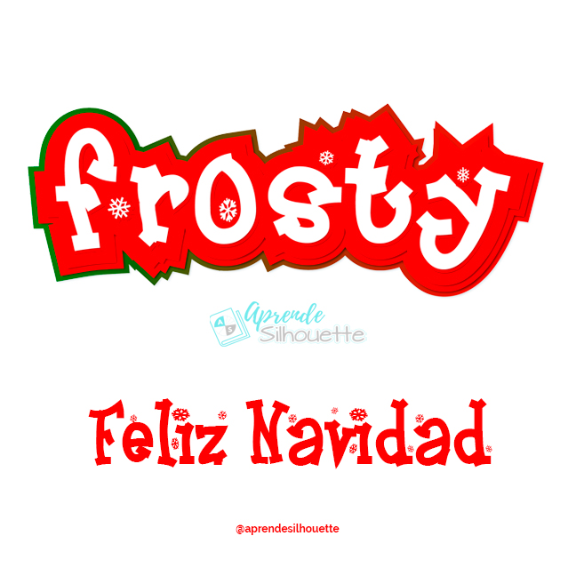 Fuente navidad Frosty