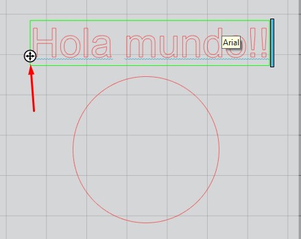 Deformar texto Silhouette studio