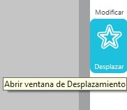 Herramienta Desplazamiento Silhouette studio